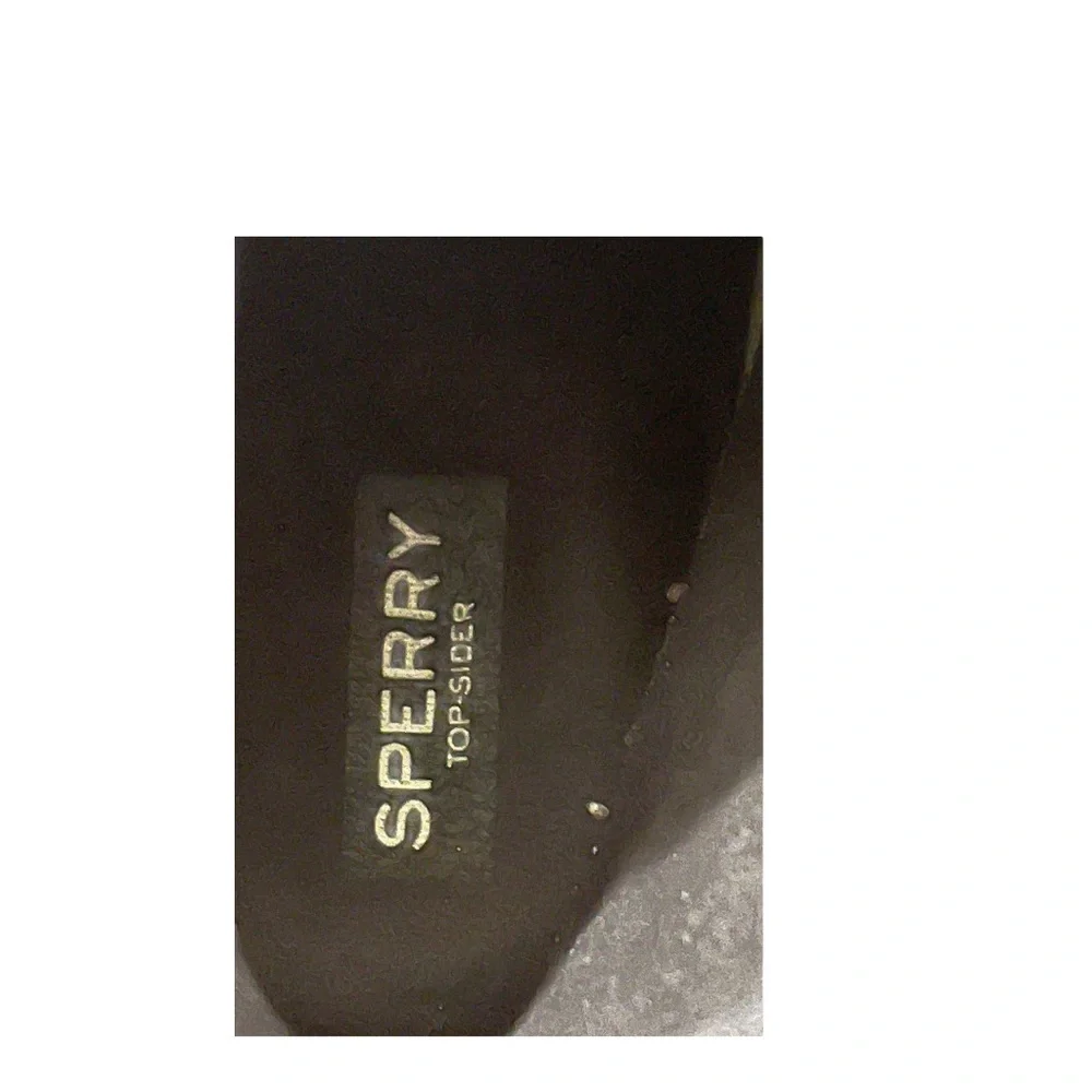 Sperry Saltwater Duck Boot Navy Waterproof Lower Leather Upper Women’s Size 9